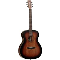 Los mejores  - Tanglewood TWCROE - Guitarra folk electrificada- color naranja